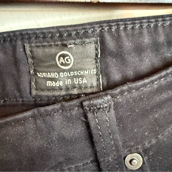 Adriano Goldschmied | The Stevie Ankle | Slim Straight Leg Black Jeans | Sz 31R - Picture 6 of 11